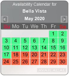 Flash Availability Calendar Flash Availability Calendar