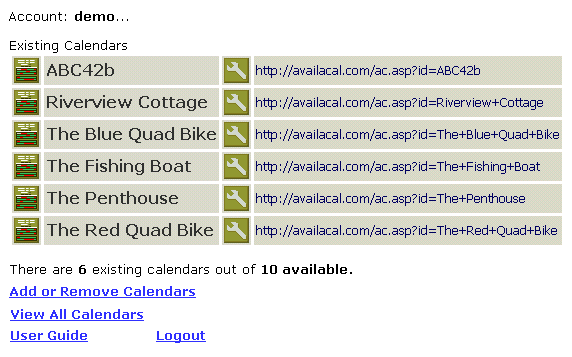 Calendar Management